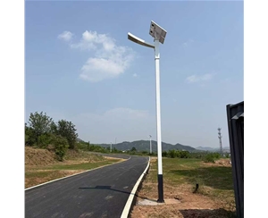 张掖路边太阳能路灯安装